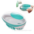 Cat and Dog Bath Brush Scrubber Shampoo Dispenser